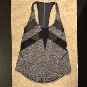 Lululemon Racerback black and grey tank